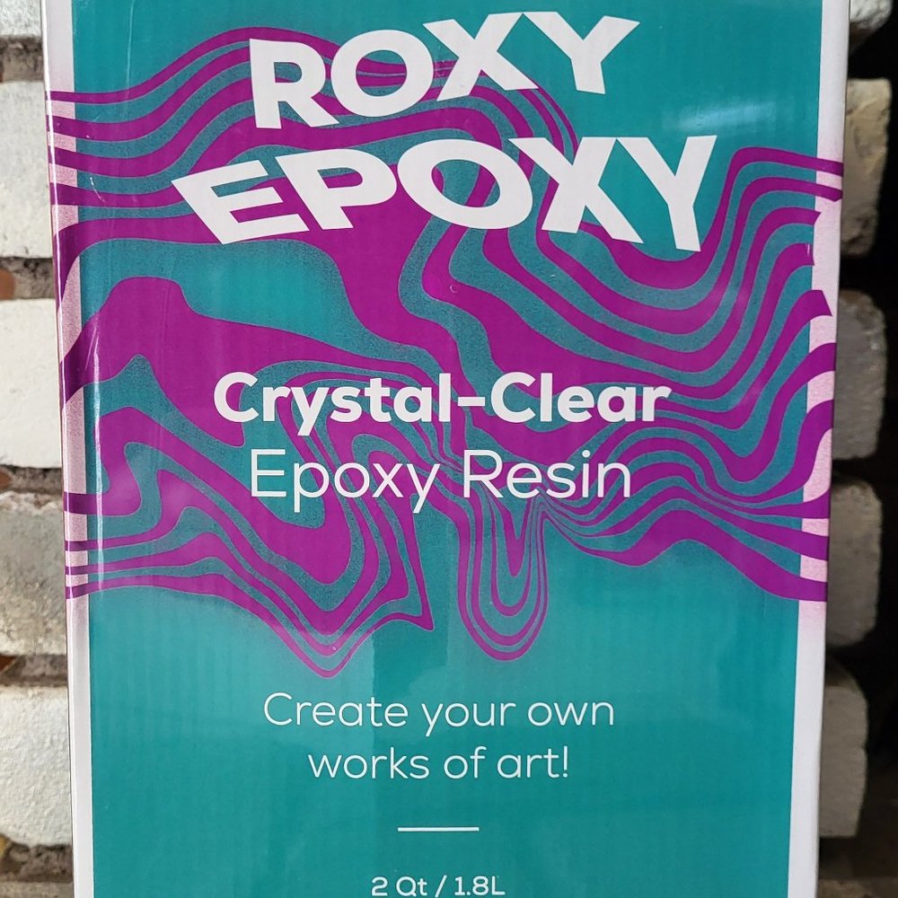 Roxy Epoxy Crystal-Clear Resin Bundle Kit 2 Qts